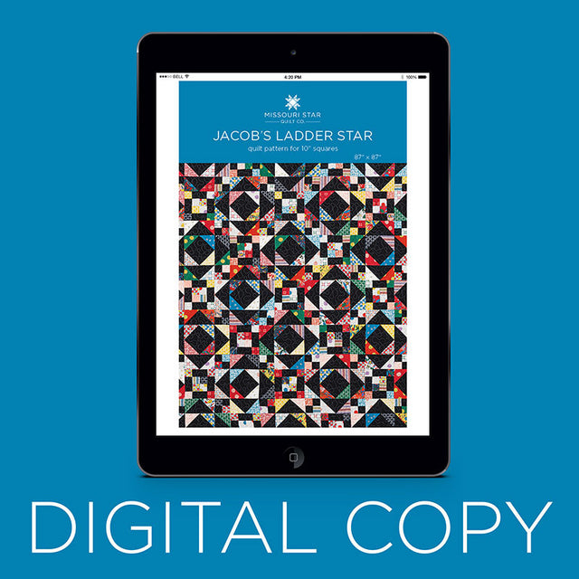 Digital Download - Jacob's Ladder Star Quilt Pattern by Missouri Star Primary Image