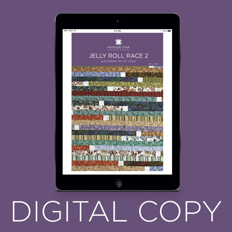 Digital Download - Jelly Roll Race 2 Quilt Pattern by Missouri Star Primary Image