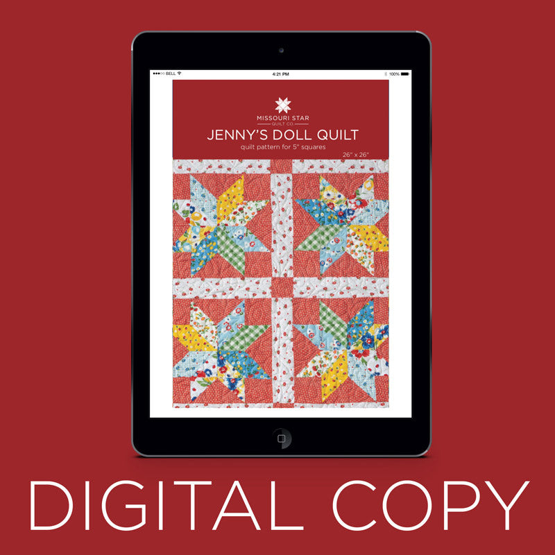 Digital Download - Jenny's Doll Quilt Pattern by Missouri Star Alternative View #1