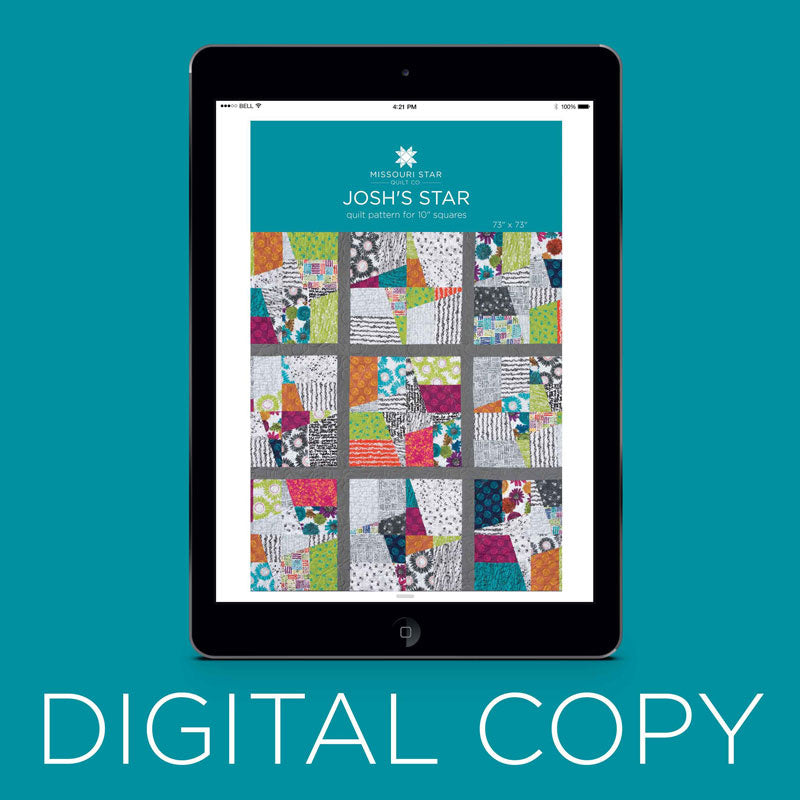 Digital Download - Josh's Star Quilt Pattern by Missouri Star Primary Image