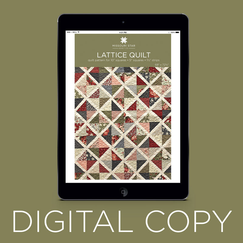 Digital Download - Lattice Quilt Pattern by Missouri Star Primary Image