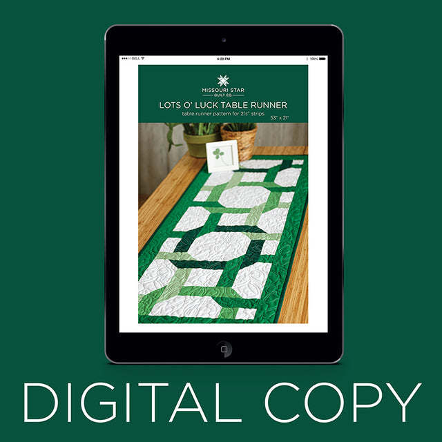 Digital Download - Lots O' Luck Table Runner Pattern by Missouri Star Primary Image
