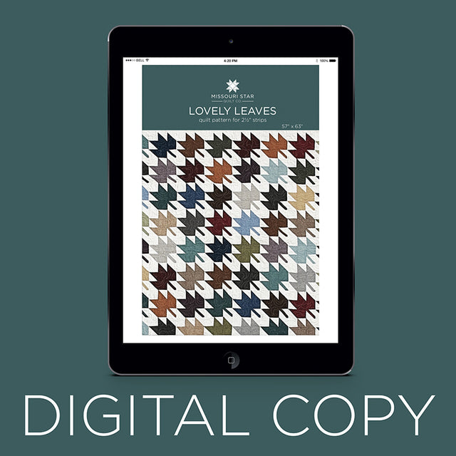 Digital Download - Lovely Leaves Quilt Pattern by Missouri Star Primary Image