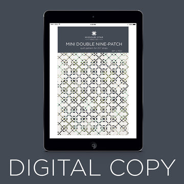 Digital Download - Mini Double Nine-Patch Quilt Pattern by Missouri Star Primary Image