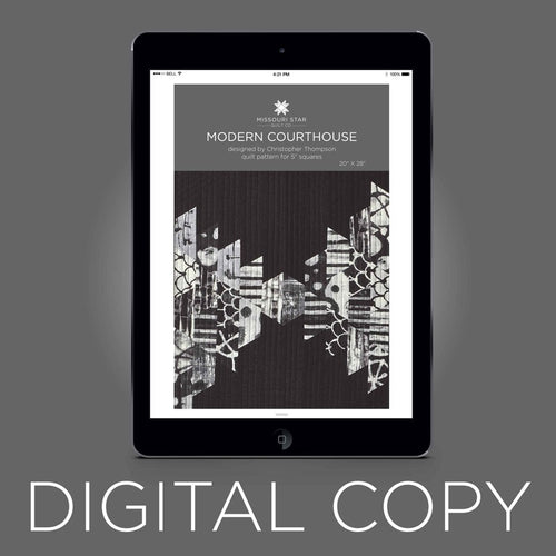 Digital Download - Modern Courthouse Quilt Pattern by Missouri Star Primary Image