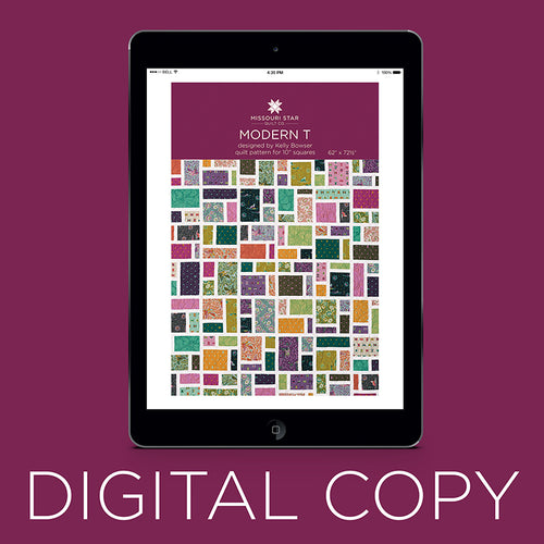 Digital Download - Modern T Quilt Pattern by Missouri Star Primary Image