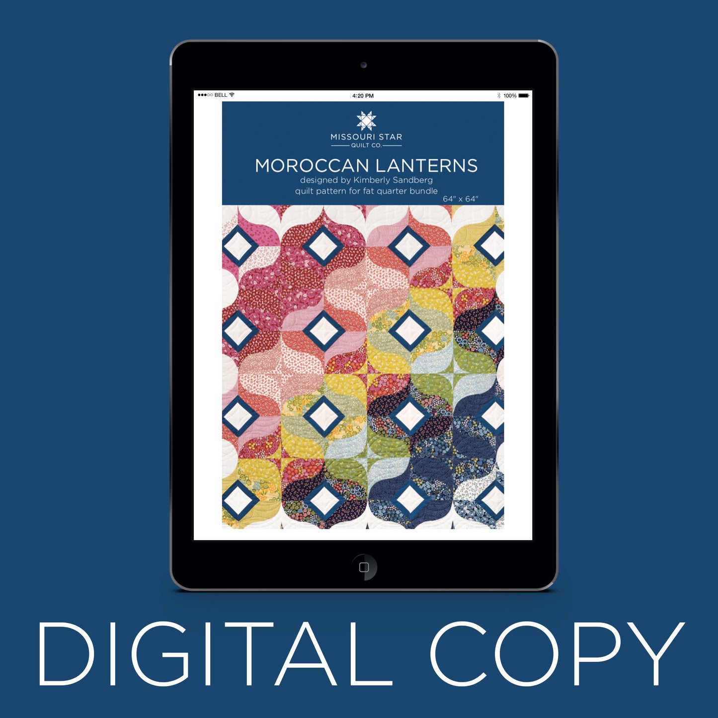 Digital Download - Moroccan Lantern Quilt Pattern by Missouri Star Primary Image