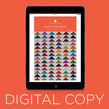 Digital Download - New Flying Geese Quilt Pattern by Missouri Star Primary Image