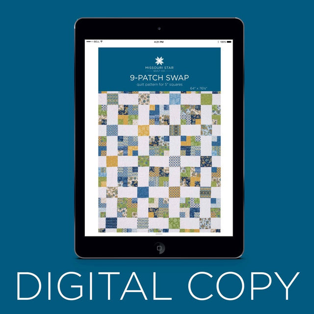 Digital Download - Nine Patch Swap Quilt Pattern by Missouri Star Primary Image
