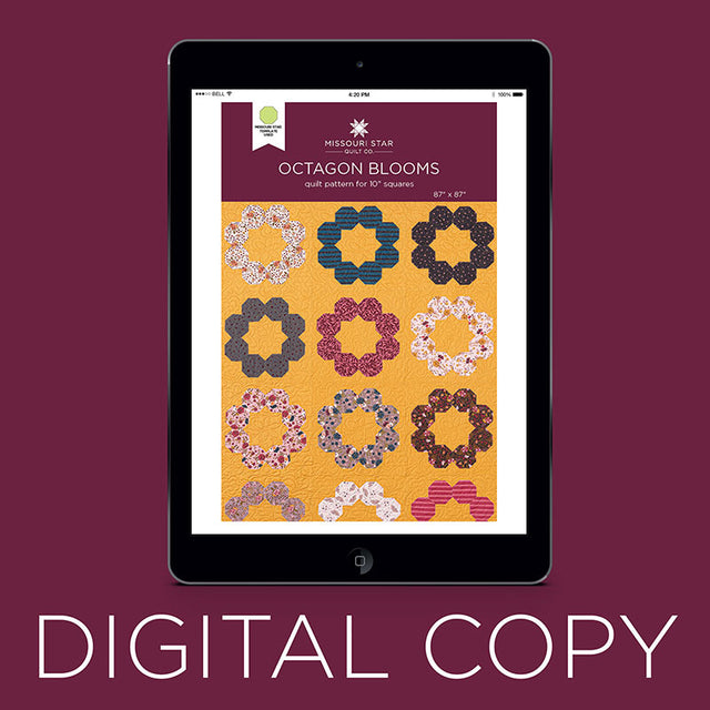 Digital Download - Octagon Blooms Quilt Pattern by Missouri Star Primary Image