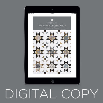 Digital Download - Ohio Star Celebration Quilt Pattern by Missouri Star Primary Image