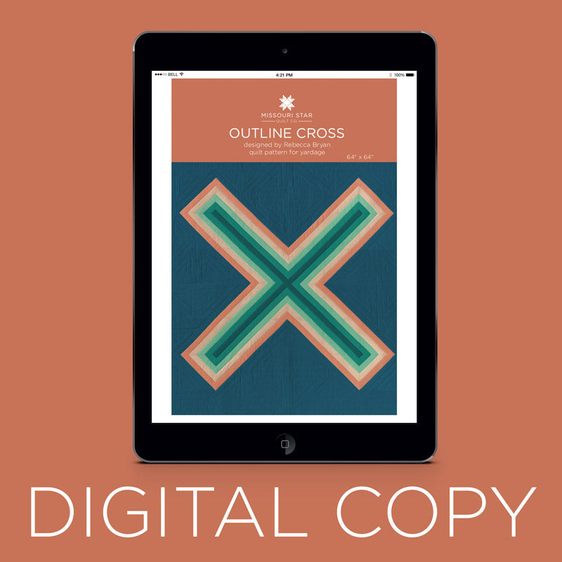 Digital Download - Outline Cross Quilt Pattern by Missouri Star Primary Image