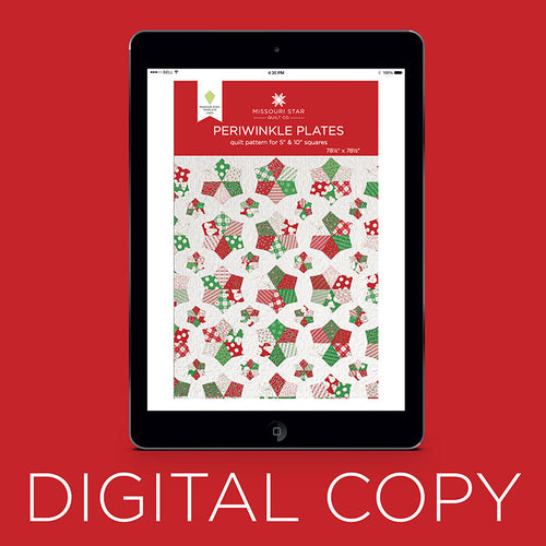 Digital Download - Periwinkle Plates Quilt Pattern by Missouri Star Primary Image