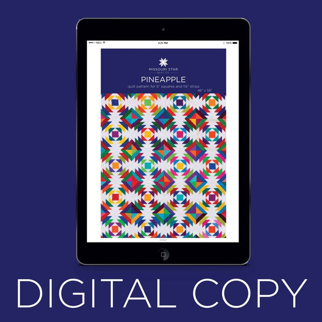 Digital Download - Pineapple Quilt Pattern by Missouri Star Primary Image