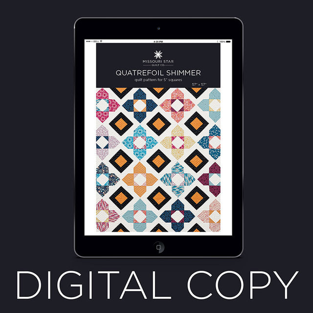Digital Download - Quatrefoil Shimmer Quilt Pattern by Missouri Star Primary Image