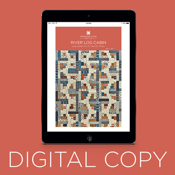 Digital Download - River Log Cabin Quilt Pattern by Missouri Star Primary Image