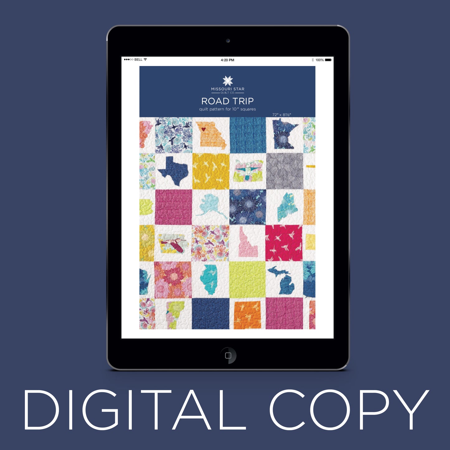 Digital Download - Road Trip Quilt Pattern by Missouri Star Primary Image