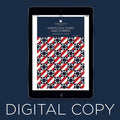 Digital Download - Sawtooth Stars and Stripes Quilt Pattern by Missouri Star