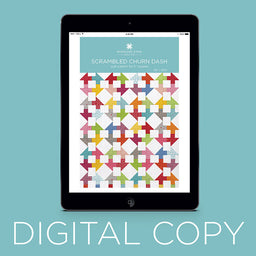 Digital Download - Scrambled Churn Dash Quilt Pattern by Missouri Star Primary Image