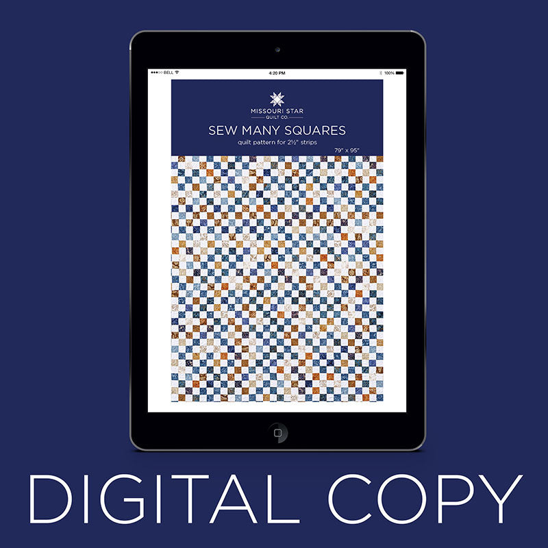 Digital Download - Sew Many Squares Quilt Pattern by Missouri Star Primary Image