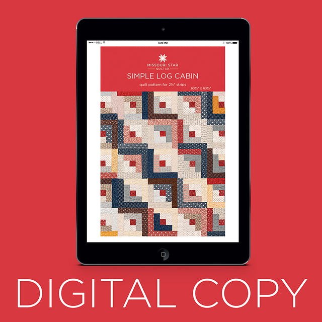 Digital Download - Simple Log Cabin Quilt Pattern by Missouri Star Primary Image