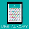 Digital Download - Slanted Half-Hex Quilt Pattern by Missouri Star