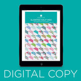 Digital Download - Slanted Half-Hex Quilt Pattern by Missouri Star Primary Image