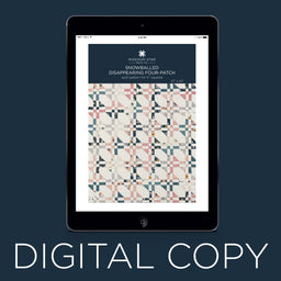 Digital Download - Snowballed Disappearing Four-Patch Quilt Pattern by Missouri Star Primary Image