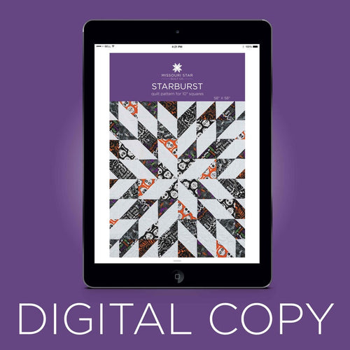 Digital Download - Starburst Quilt Pattern by Missouri Star Primary Image