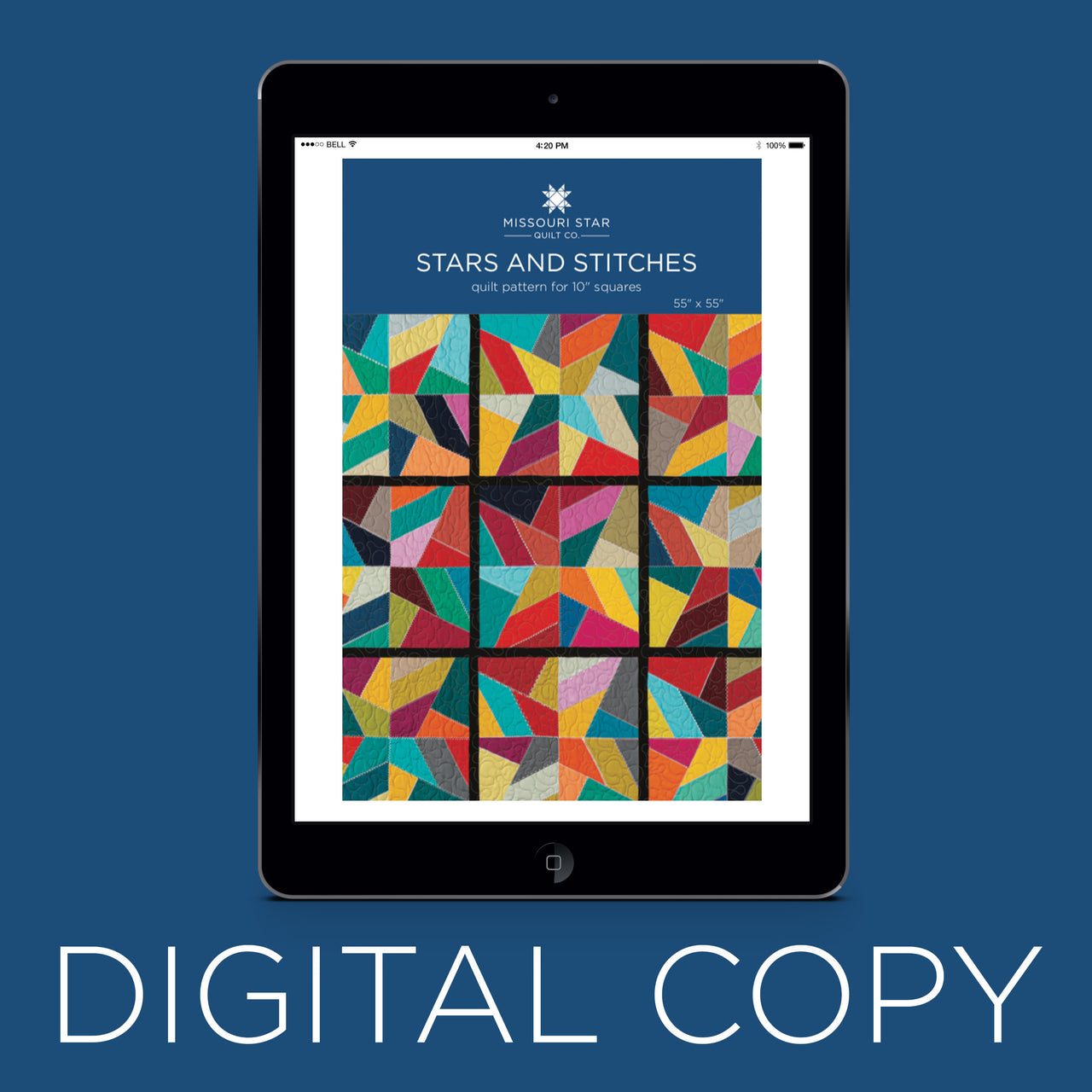 Digital Download - Stars and Stitches Quilt Pattern by Missouri Star Primary Image