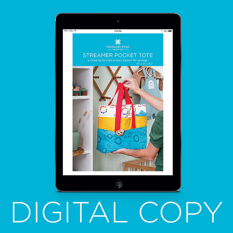 Digital Download - Streamer Pocket Tote Pattern by Missouri Star Primary Image