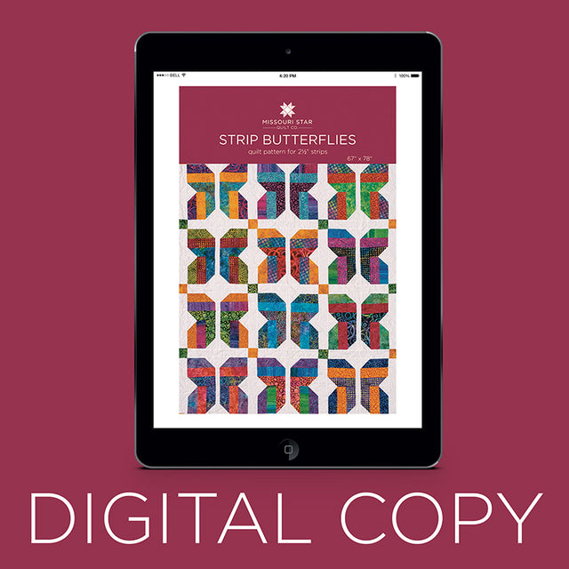 Digital Download - Strip Butterflies Quilt Pattern by Missouri Star Primary Image