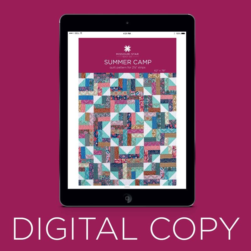 Digital Download - Summer Camp Quilt Pattern by Missouri Star Alternative View #1