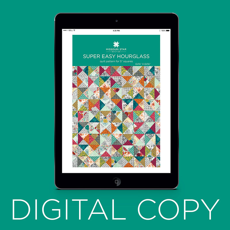 Digital Download - Super Easy Hourglass Quilt Pattern by Missouri Star Primary Image