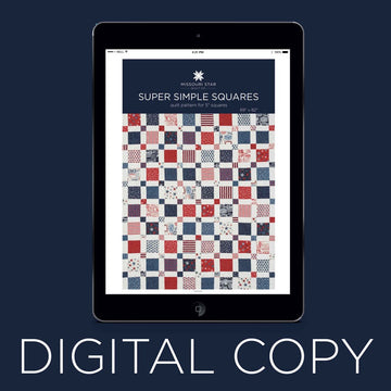 Digital Download - Super Simple Squares Quilt Pattern by Missouri Star Primary Image