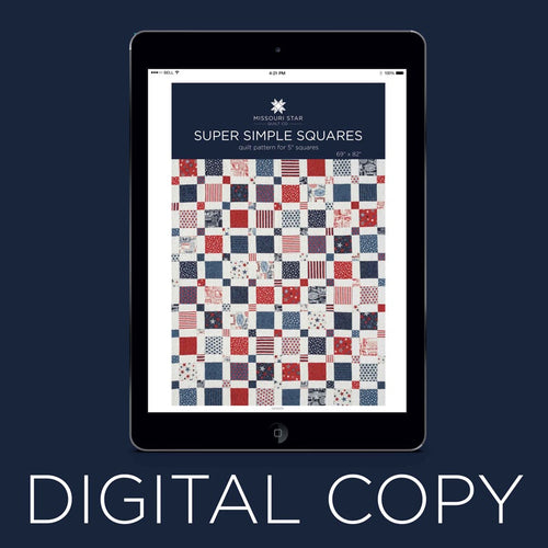 Digital Download - Super Simple Squares Quilt Pattern by Missouri Star Primary Image