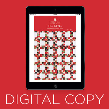 Digital Download - Tile Style Quilt Pattern by Missouri Star Primary Image