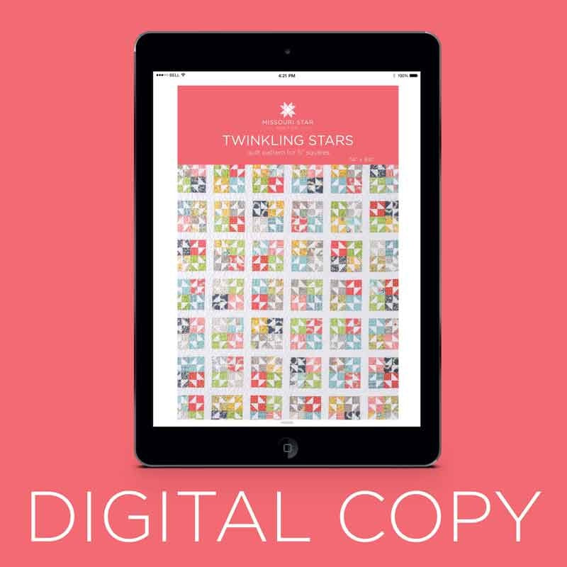 Digital Download - Twinkling Stars Quilt Pattern by Missouri Star Primary Image
