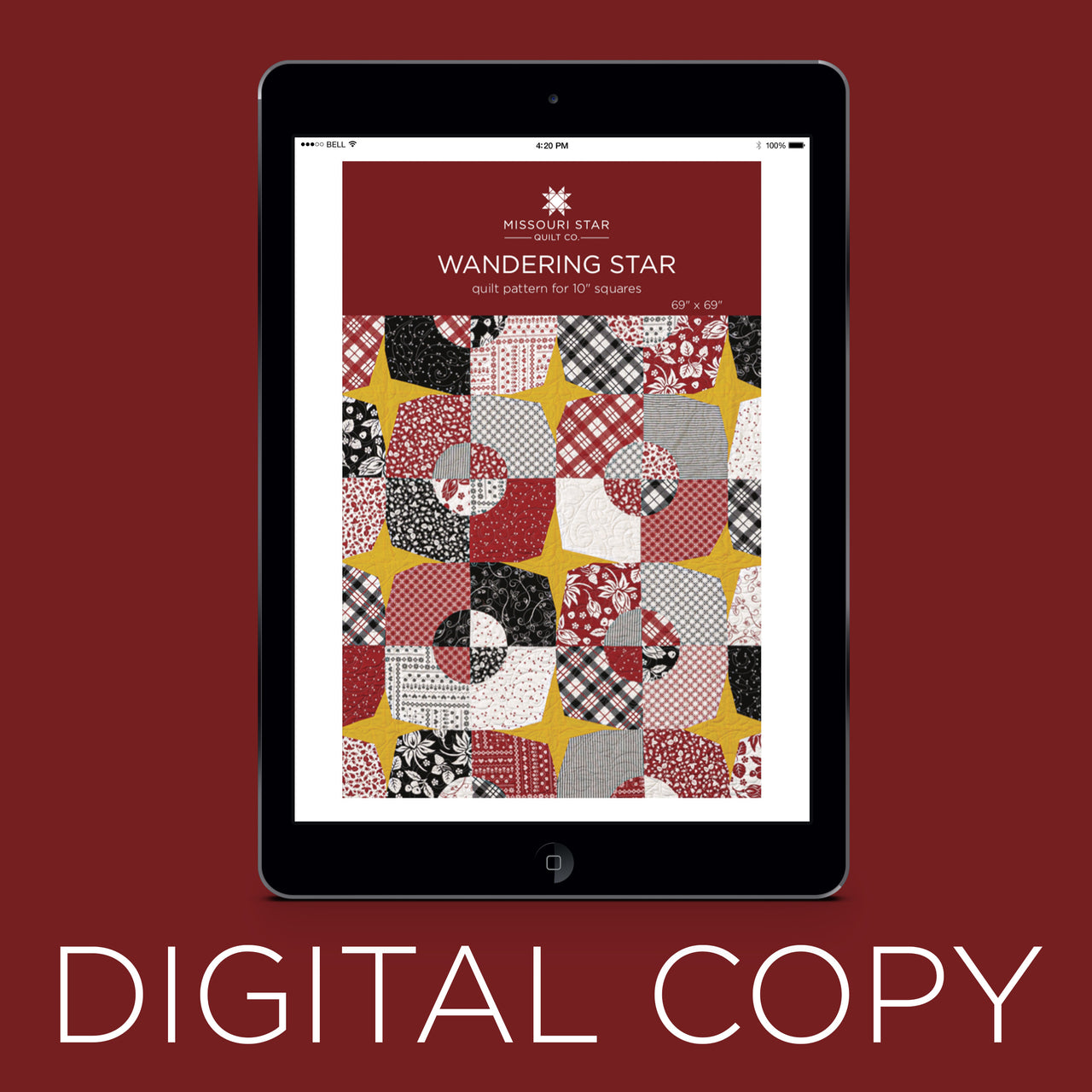 Digital Download - Wandering Star Pattern by Missouri Star Primary Image