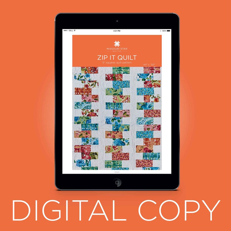 Digital Download - Zip It Quilt Pattern by Missouri Star Primary Image