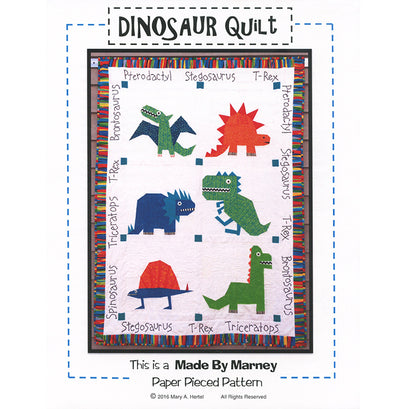 Dinosaur Quilt Pattern