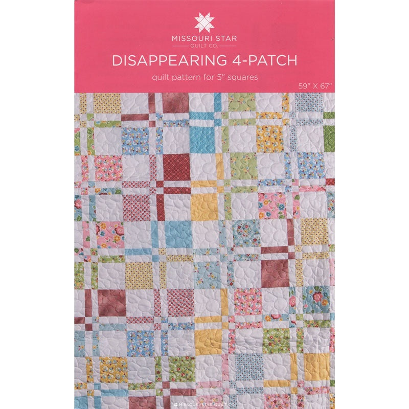 Disappearing 4-Patch Quilt Pattern by Missouri Star
