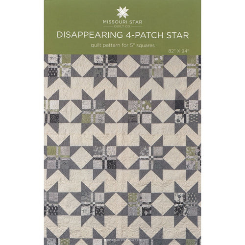 Disappearing 4 Patch Star Quilt Pattern by Missouri Star