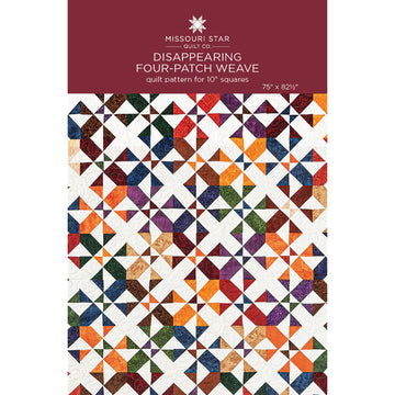 Disappearing Four-Patch Weave Quilt Pattern by Missouri Star