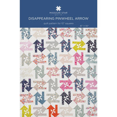 Disappearing Pinwheel Arrow Quilt Pattern by Missouri Star