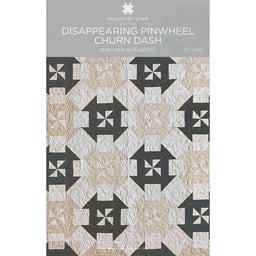 Disappearing Pinwheel Churn Dash Pattern by Missouri Star