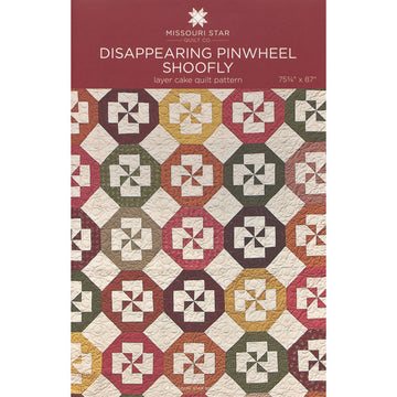 Disappearing Pinwheel Shoofly Quilt Pattern by Missouri Star