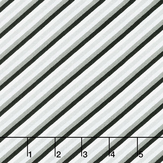 Discover - Stripe Grey Yardage