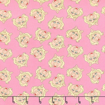 Disney The Muppets Collection - Miss Piggy Pink Yardage