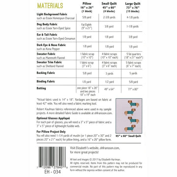 Dogs in Sweaters Pattern